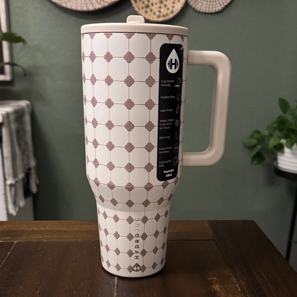 HydroJug Mosaic 40oz Traveler Tumbler! New! Limited Edition!
